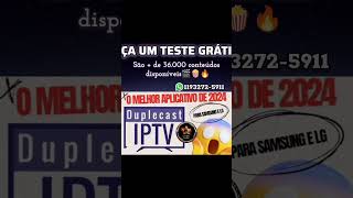 Novo Aplicativo de IPTV 2024  SEM TRAVAMENTOS  Duplecast Iptv duplecast iptv [upl. by Valerle]