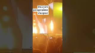 Patiala Peg Diljit Punjabi singer Jaipur programme Punjabi song [upl. by Ax]