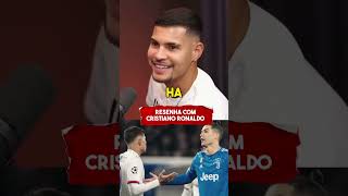 Bruno Guimarães compartilha momentos hilários ao lado de Cristiano Ronaldo 🤣 [upl. by Ramso464]