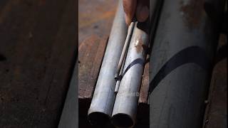 Thin pipe welding trick👨‍🏭 welding welder [upl. by Elleira]