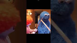 Cookie Monster vs Ronald McDonald shorts [upl. by Ellesig]