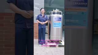 YDZ Liquid Nitrogen Cylinder Tank filling ln2 stainless Steel charge azote cryogenic dewar cylinder [upl. by Theta771]