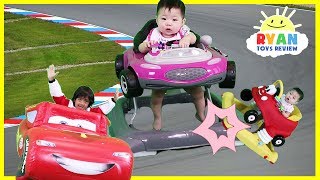 Babies and Kids Racing Cars 3 Lightning McQueen [upl. by Narba105]