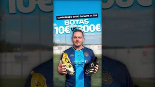 Parte 1 Hoy ponemos a prueba unas botas de 10€ de Temu vs las botas de Jude Bellingham de 300€ ⚽️👟 [upl. by Ardnazxela316]