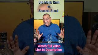 Old Monk Rum vs Bacardi Black nilgirikashyap [upl. by Ardnassac]