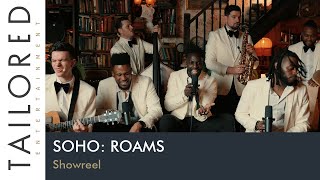 Hire The UKs Best Roaming Wedding amp Function Band  Soho Roams Showreel [upl. by Mcknight]