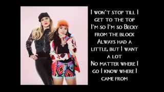 Becky G  Becky From The Block Lyrics [upl. by Tuchman]