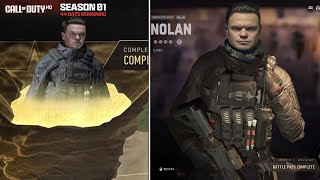 MW3 Season 1 Battle Pass Operators REVEALED Nolan Ash amp Maestro Operators  Modern Warfare 3 [upl. by Tench]