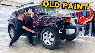 What HAPPENS When You Wrap Over OLD PAINT and ROCK Chips [upl. by Terrell588]