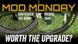 Worth the Upgrade  Maxxis Ikon vs Bontrager XR2 Comps on the Marlin 6 [upl. by Nork31]