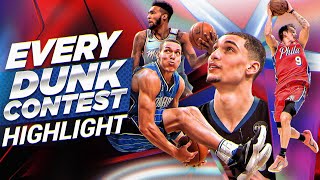 EVERY NBA Dunk Contest Since 2015 👀🔥 [upl. by Adnarb]