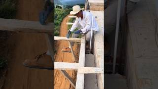 Eaves formwork carpentry production process [upl. by Nitsirc569]