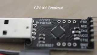 Review CP2102 breakout board [upl. by Nagad]