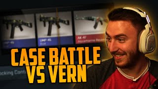 CASE BATTLE VS VERN CSGO Case Opening [upl. by Bidget]