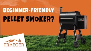 Traeger Pro 575 Pellet Smoker A Complete Setup and Review [upl. by Iams]