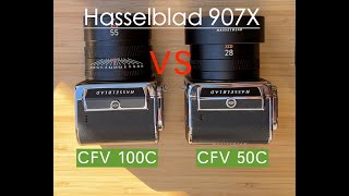 Hasselblad 907X  CFV 100C vs 50C Modular Medium Format Camera [upl. by Deppy]