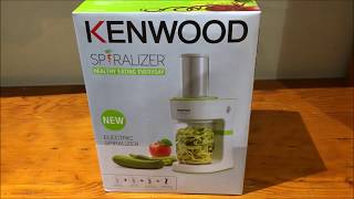 Kenwood Spiralizer [upl. by Nomyt]