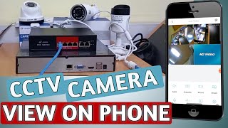 How to do CCTV Remote View settup for viewing on phone [upl. by Eshelman]