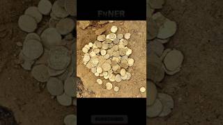 Treasure of Gold Coins treasurehunting ytshorts foryou [upl. by Liartnod358]