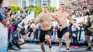 Elite Men — Row Swim Run — 2022 Wodapalooza [upl. by Brinson]