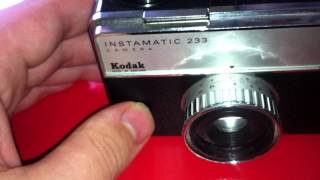 Kodak Instamatic 233 Camera [upl. by Brubaker42]