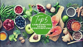 Top 5 Lebensmittel gegen Verstopfung [upl. by Ramyar]