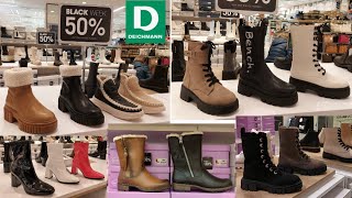 Deichmann ‐50 Sale Womens Winter Shoes New Collection  December 2022 [upl. by Lamdin]