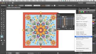 Adobe Illustrator CC Tutorial  Managing Layer Panel Options [upl. by Eldorado]