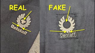 Belstaff jacket real vs fake How to spot original Belstaff down jackets and parkas [upl. by Iaj]