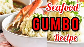 Seafood Gumbo  Gumbo Recipe  Seafood Recipe [upl. by Akinorev]