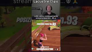 LOLLO INGIOCABILE😭🙏Lacustre Clips twitch clips live lollolacustre fortnite [upl. by Ameerahs469]