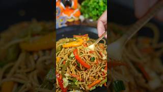 Hakka Noodles ASMR shorts [upl. by Sally413]