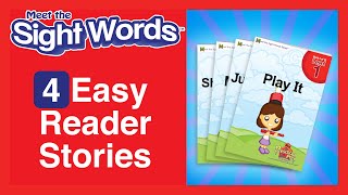 Meet the Sight Words  4 Easy Reader Stories  Preschool Prep Company [upl. by Lindell]