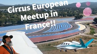 Flying a Cirrus SR22 to Marseille France for COPA Migration 2022  Le Castellet  LFMQ Paul Ricard [upl. by Mittel]