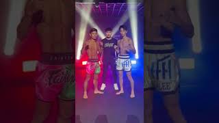 Sonrak Fairtex vs Yuki Kasahara face off  ONE Friday Fights 84 onelumpinee [upl. by Gleeson]