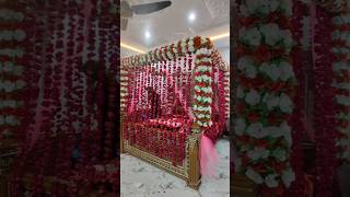 Beautiful Wedding Bedroom Decoration ytshorts youtubeshorts viral [upl. by Egap]