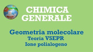 Geometria molecolareTeoria VSEPRIone polialogeno ICl2 Esercizio 3 [upl. by Ahseiyn]