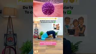 Boost Fertility with Yoga yoga shorts fertilitysupport conceivenaturally [upl. by Mettah294]