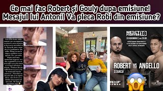 Ce mai fac Robert și Giuly după emisiune🤔Mesajul lui Antoni🙆‍♂️Va pleca Robi din emisiune🤯 [upl. by Acinorej]