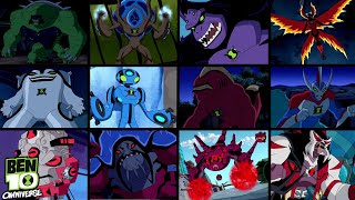 BEN 10 ULTIMATE FORMS TRANSFORMATIONS [upl. by Bak84]