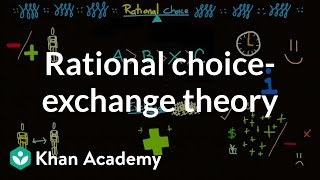 Rational choiceexchange theory  Society and Culture  MCAT  Khan Academy [upl. by Cyndy]