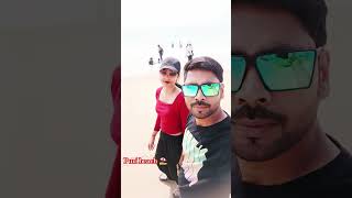 Puri beach m masti ⛱️🥰🥰 puri trending reels shorts [upl. by Oznarol725]