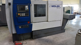 CNC lathe Weiler DZ 45 AR [upl. by Bernelle176]