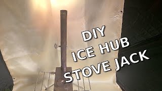 Building a stove jack for my Eskimo Fatfish 949i Ice Hub [upl. by Bee]