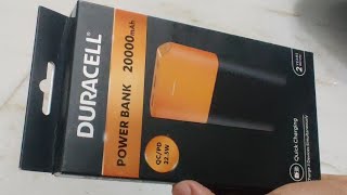 Duracell 20000 MAH Slimmest Power Bank [upl. by Analihp]