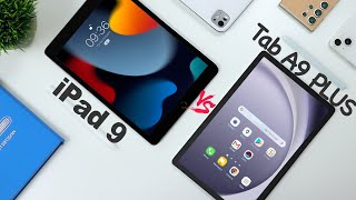 Galaxy Tab A9 PLUS vs iPad 9  Choose THIS ONE [upl. by Afnin]