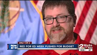 Red for Ed Week pushes for budget [upl. by Enid529]