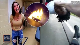 Top 13 Viral Moments Caught on Bodycam in 2023 [upl. by Aleahpar323]