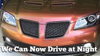 Adjusting Spec D Headlights on the Pontiac G8 [upl. by Bartholomeo]