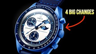 4 Big Changes on the New Swatch x Omega MoonSwatch [upl. by Darees]